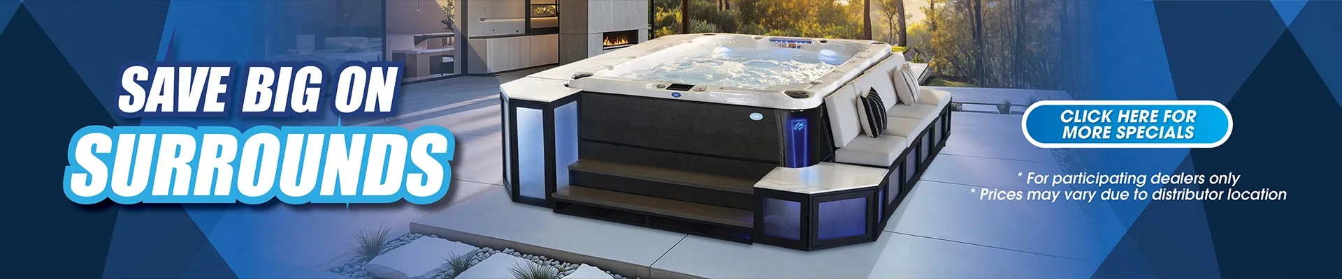 Calspas hot tub being used in a family setting - Tampa