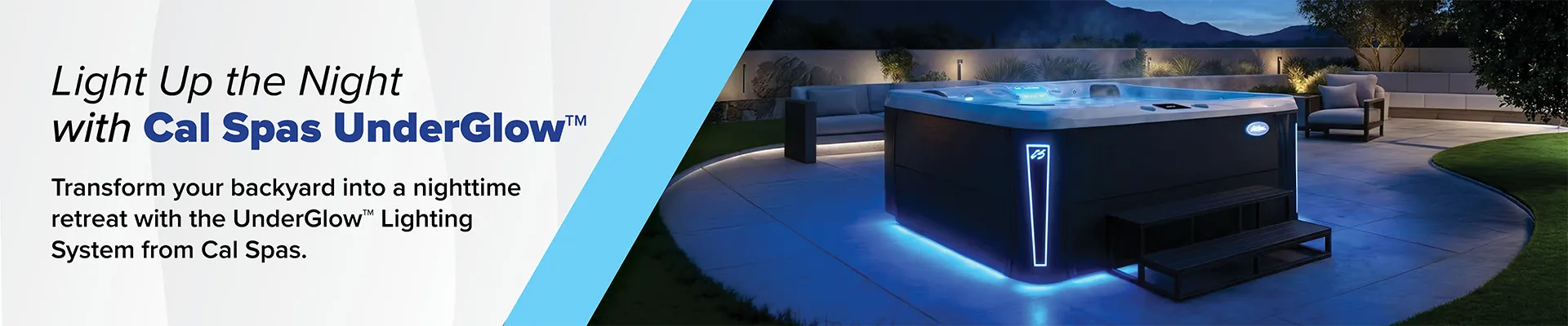 Calspas hot tub being used in a family setting - Tampa